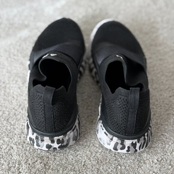 NWT/Box APL Women's Techloom Bliss Leopard Black & White  Sneakers - 6.5 - Picture 5 of 12